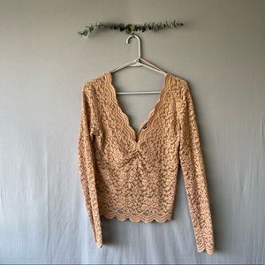 ZARA Lace Long Sleeve